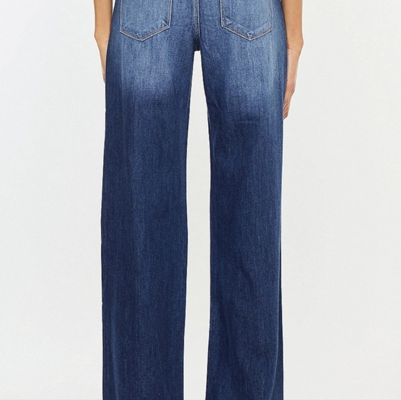 Bnwt Kancan High Rise Wide leg jeans - Picture 2 of 3